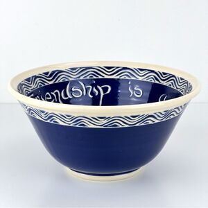 H Shadron Pottery Friendship Celebration Bowl
